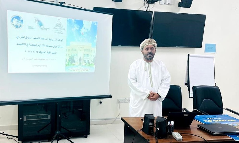 تنفيذ الورشة التدريبية الداعمة لأعضاء الفريق المدرسي المشاركين في مسابقة المشاريع الطلابية في ...