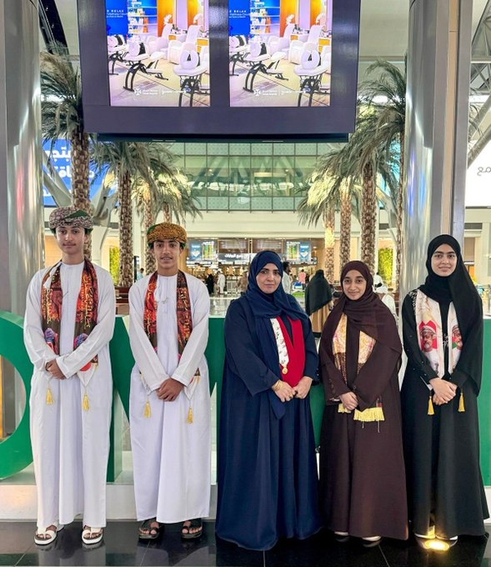 طلبة تعليمية الداخلية يمثلون سلطنة عمان في الجلسة الأولى من الدورة الرابعة للبرلمان العربي للطفل