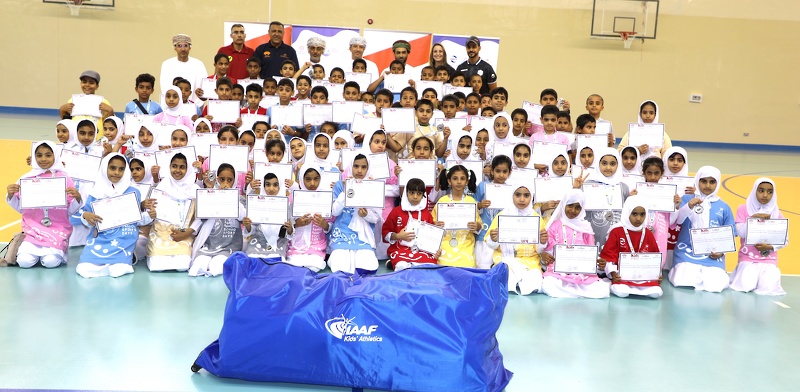مهرجان لالعاب القوى للأطفال بتعليمية الداخلية
