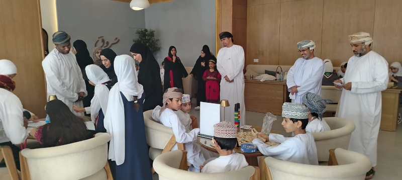 تنظيم المهرجان الرياضي للشطرنج لمدارس تعليمية محافظة الظاهرة
