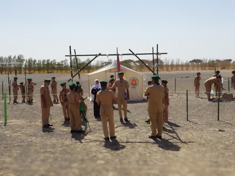 لجنة مسابقة التفوق الكشفي والإرشادي على كأس جلالة السلطان قابوس بن سعيد المعظم تزور تعليمية شمال ...