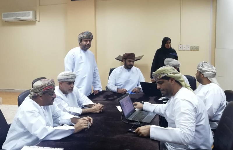 برنامج تدريبي حول التصديق الالكتروني بتعليمة شمال الباطنة 