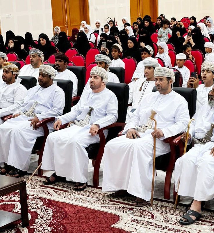 تكريم الطلبة المجيدين بمدارس ولاية مقشن