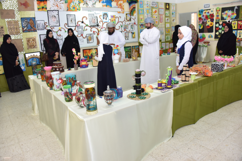 ملتقى الإجادات الطلابية السادس ضع بصمتك بمدرسة المخترغ للتعليم الأساسي