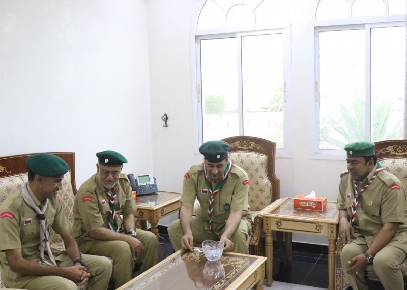 تقييم الوحدات الكشفية والإرشادية على كأس الكشاف الأعظم على مستوى السلطنة بجنوب الباطنة