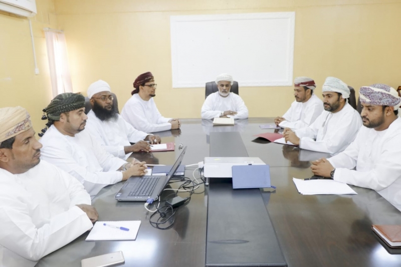 برنامج تدريبي لجائزة السلطان قابوس للتنمية المستدامة في البيئة المدرسية بمحافظة الوسطى