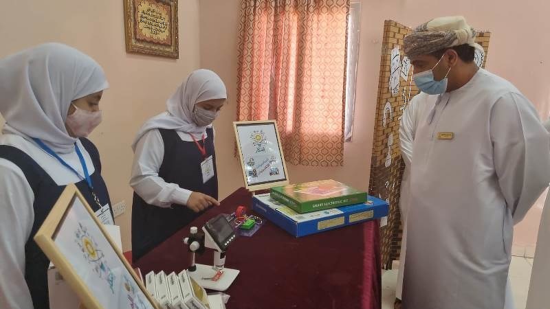 مدرسة صعراء للتعليم الأساسي تدشن مبادرة أ .. ب .. ابتكار