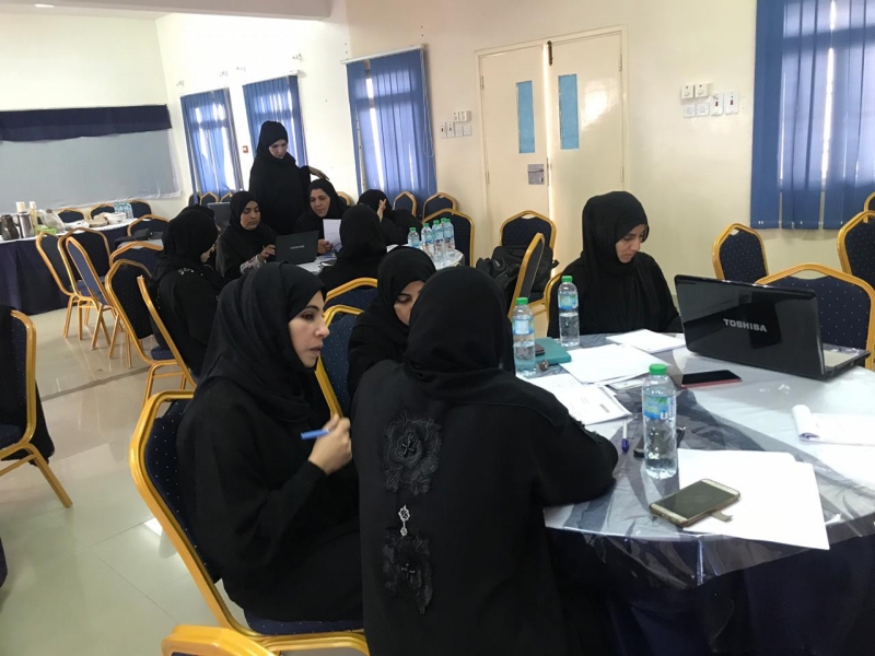 الورشة التدريبية لبرنامج مجتمعات التعلم المهنية بمدرسة البريك