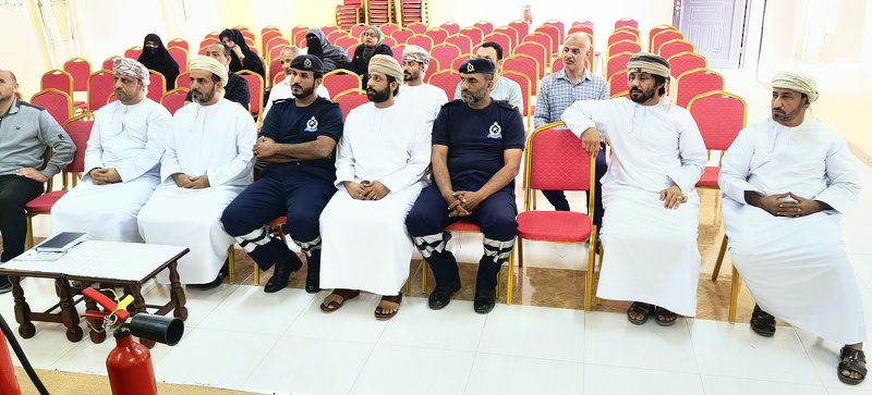 تنفيذ برنامج الأمن والسلامة المدرسية بإدارة التربية والتعليم برخيوت