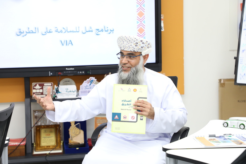 تعليمية الداخلية تنظم ورشة تدريبية ضمن مبادرة المدارس المطبّقة لبرنامج السلامة على الطريق
