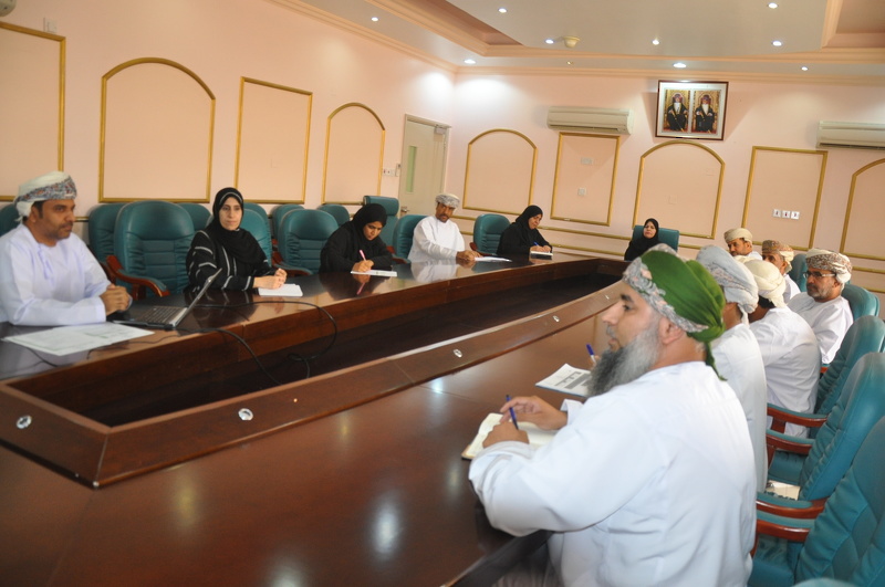 مناقشة نظام إدارة الجودة بتعليمية محافظة الظاهرة