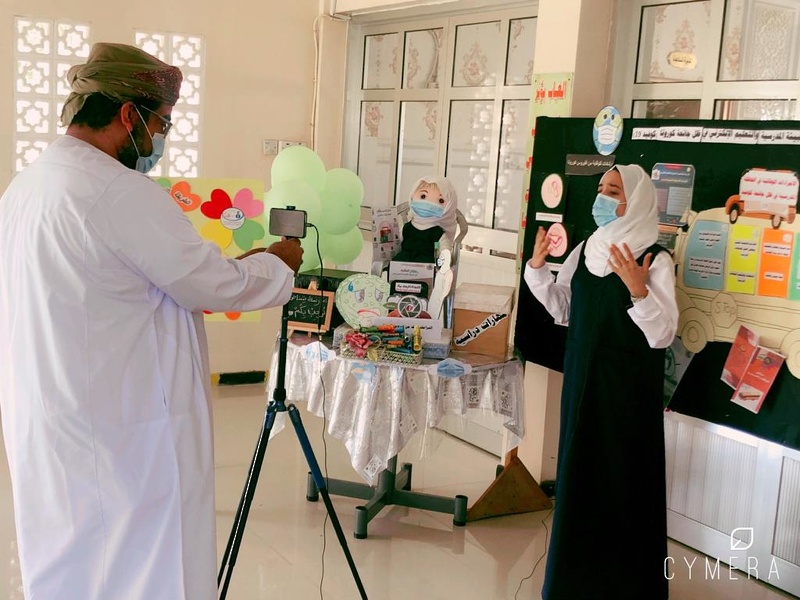 ختام زيارة الوفد الاعلامي لوزارة التربية والتعليم لتعليمية شمال الباطنة