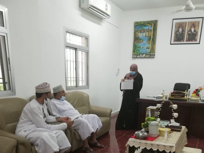 المديرية العامة لمحافظة الداخلية _ لقاء لمنظومة قياس الأداء الفردي لحراس وعاملات المدرسة 