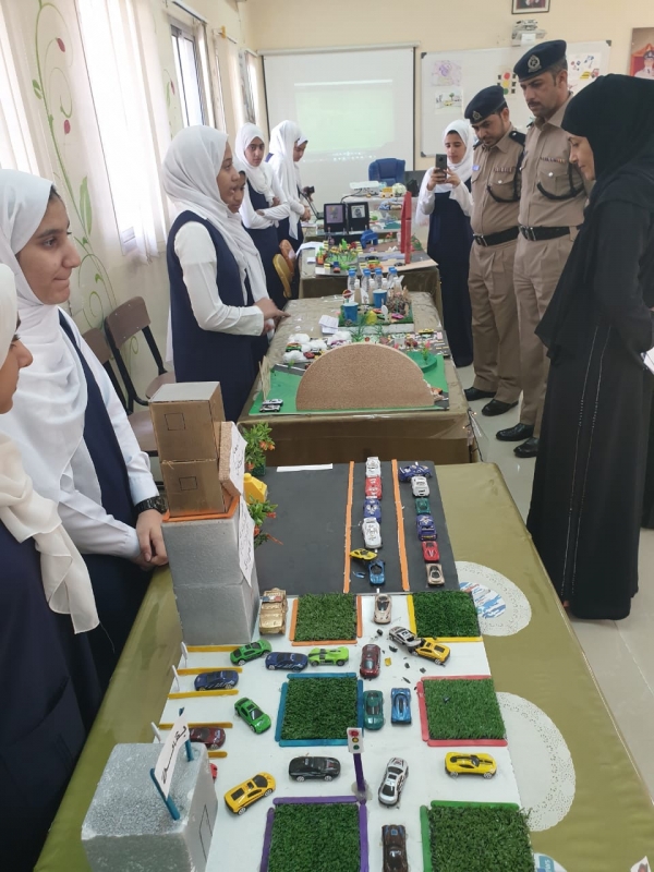 فريق جائزة شل للسلامة على الطريق بمحافظة البريمي