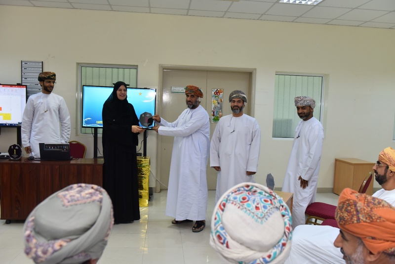 الاحتفال باختتام المسابقة الثقافية التربوية بثقافي أرتقي بتعليمية محافظة الظاهرة