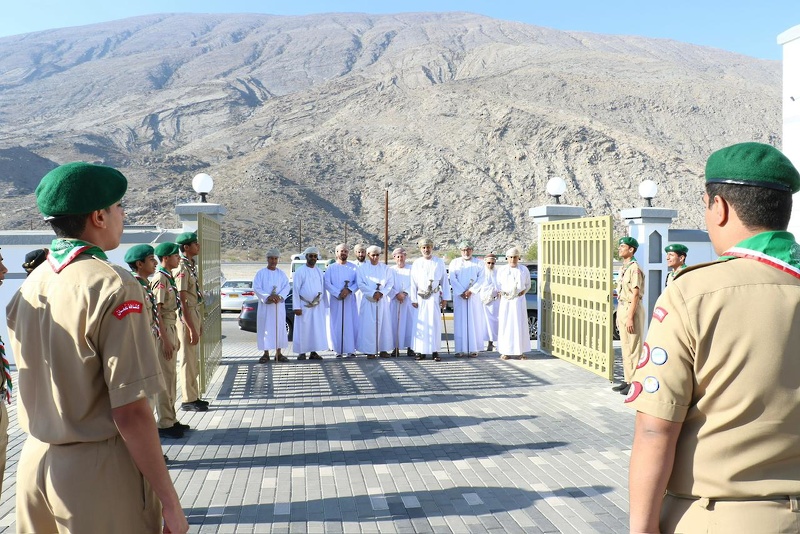 افتتاح مدرسة الشيخ جاعد بن خميس الخروصي (9-12) بتعليمية جنوب الباطنة  