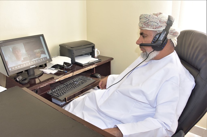 لقاء تربوي افتراضي للمشرفين بتعليمية الداخلية