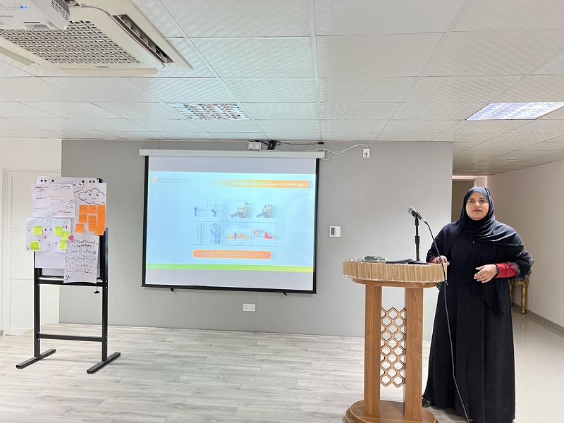 البرنامج الوطني لمعلمات مادة الرياضة المدرسية بتعليمية البريمي