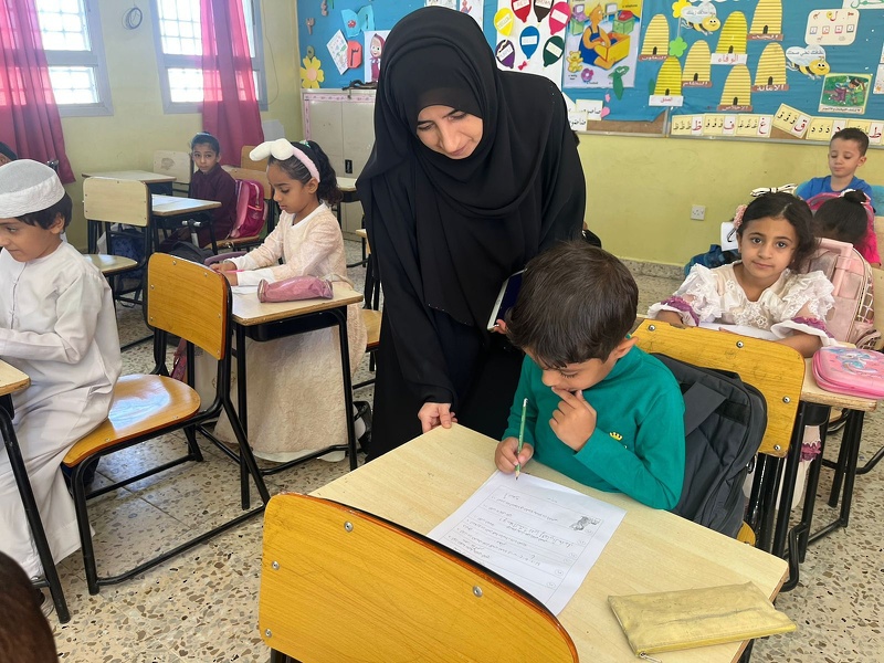 تعليمية البريمي تطبق اختبارات قياس مهارات اللغة العربية