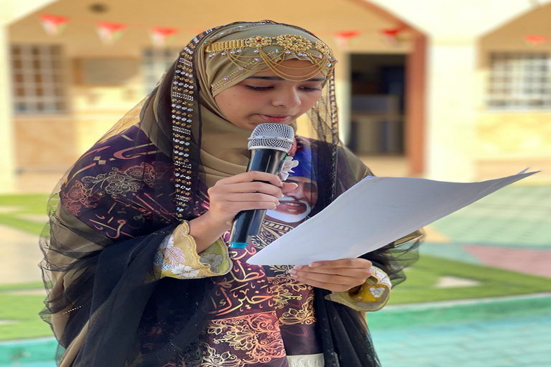 مدارس تعليمية الوسطى تحتفل بالعيد الوطني الثاني والخمسين المجيد