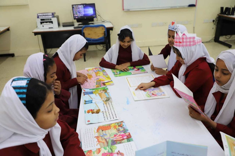 مدرسة القبس للتعليم الاساسي1-4 تحتفل باليوم العالمي للغة العربية 