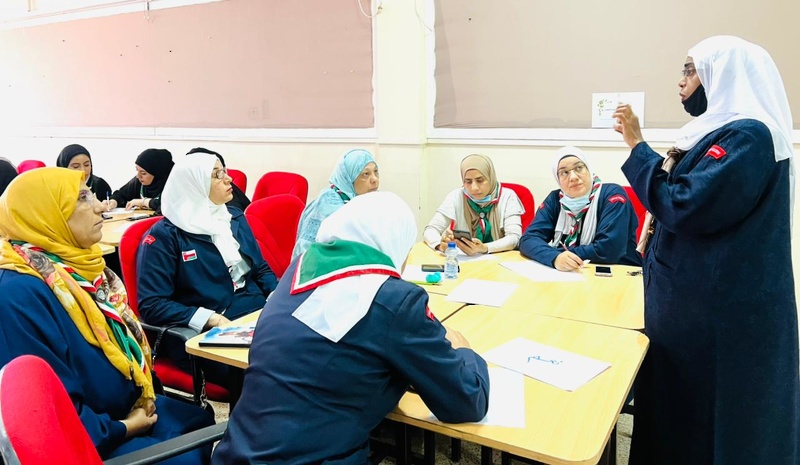  الحلقة التدريبية التصفح الذكي الآمن للانترنت لقائدات الوحدات الارشادية والكشفية بمدارس محافظة ظفار 
