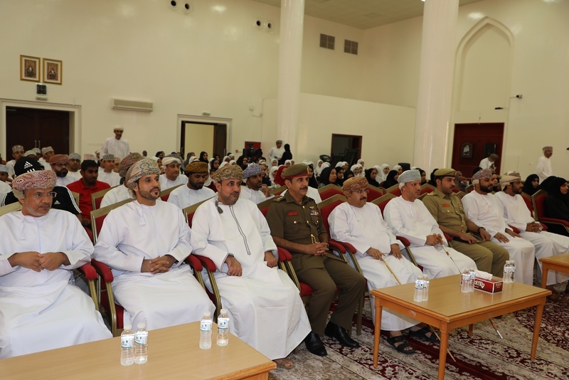 حفل ختام مسابقة ثقافة وإبداع والمسابقات الرياضية للمركز الترفيهي بولاية منح