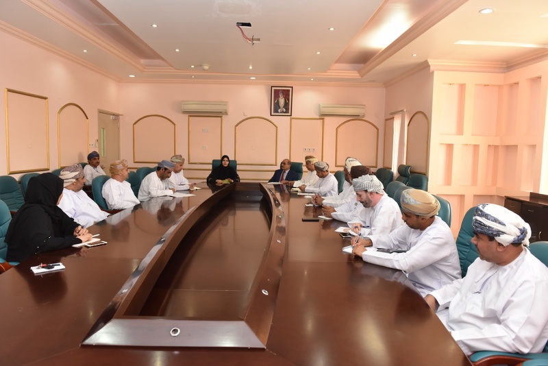 فريق التدقيق الخارجي  لنظام إدارة الجودة يزور تعليمية محافظة الظاهرة 