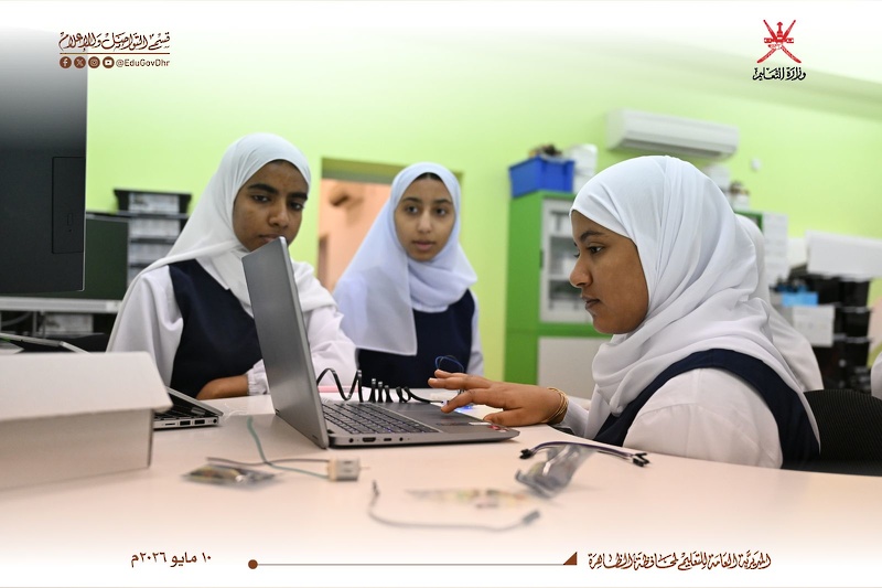  تنظيم ورشة تدريبية حول  الذكاء الاصطناعي لخدمة الابتكارات الطلابية بتعليمية محافظة الظاهرة