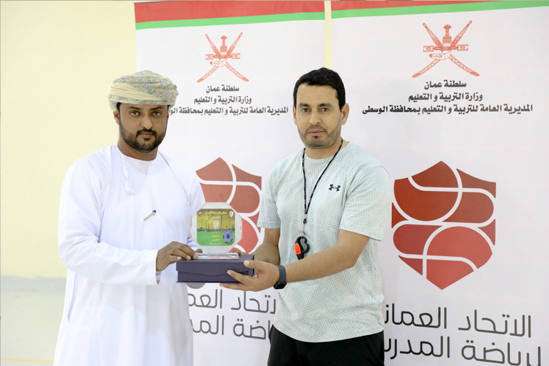 مهرجان كرة القدم للفتيات بمحافظة الوسطى