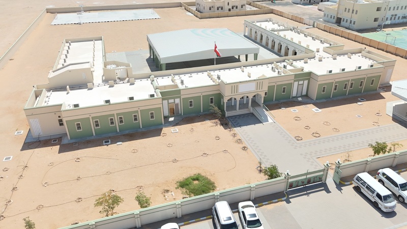 افتتاح مبنى جناح البنين  بمدرسة أبو مضابي 