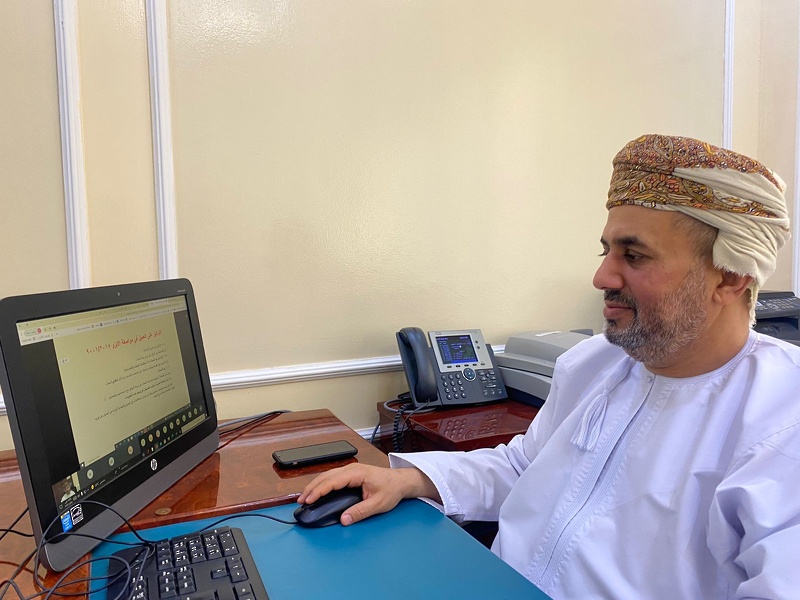 تنظيم حلقة عمل لمنهجية قياس رضا المستفيد بقسم الجودة بتعليمية محافظة الظاهرة 
