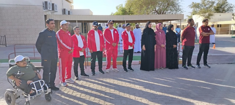 مدارس محافظة الظاهرة تشارك في البرنامج الرياضي الموحد شوية رياضة