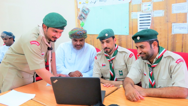 دورة الإعلام والتقنيات الحديثة الأولى للقادة الكشفيين بتعليمية الظاهرة