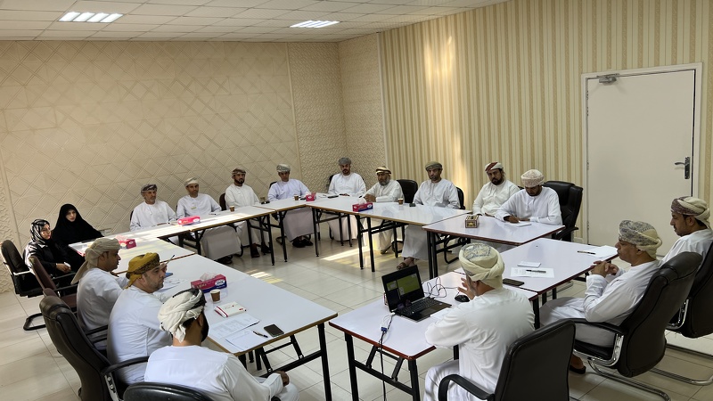 اجتماع فريق دعم وتسيير نظام إدارة الجودة بمديري الدوائر ورؤساء الأقسام