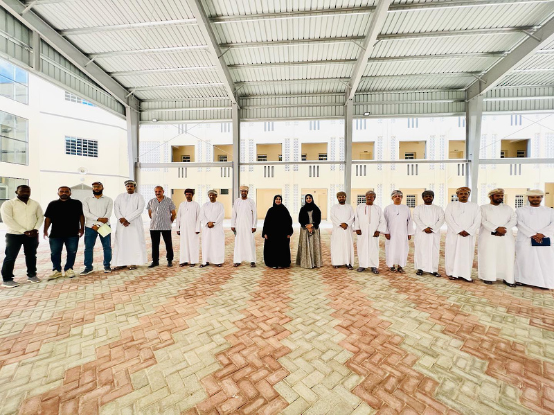 الوقوف على جاهزية  المبنى الجديد لمدرسة درة ظفار (5-11) بنات