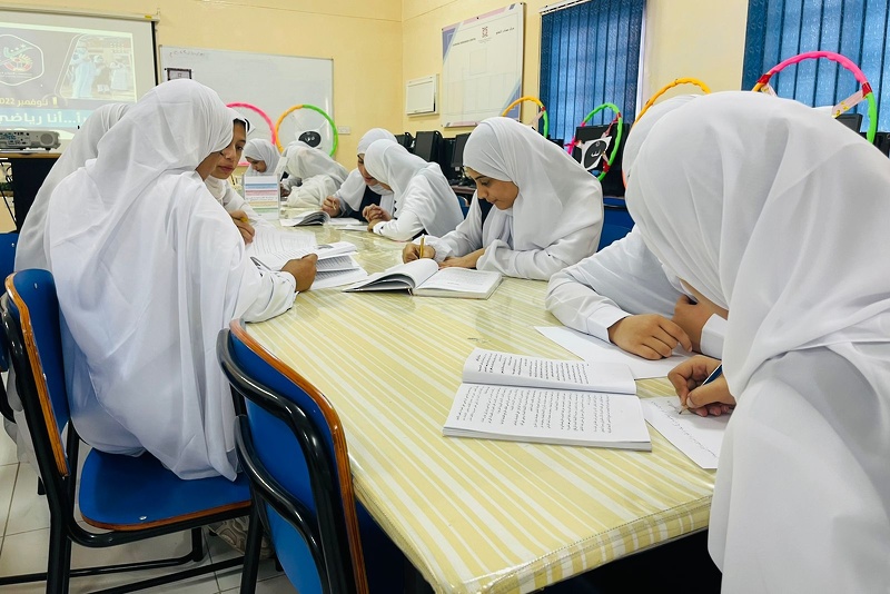 يوم القراءة الرياضية بتعليمية ظفار 