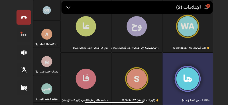 تعليمية ظفار تناقش آلية إدارة حسابات التواصل الاجتماعي مع المنسقين الإعلاميين
