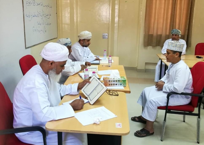  تقييم طلاب المدارس الخاصة بالداخلية المتأهلين في مسابقة القرآن الكريم