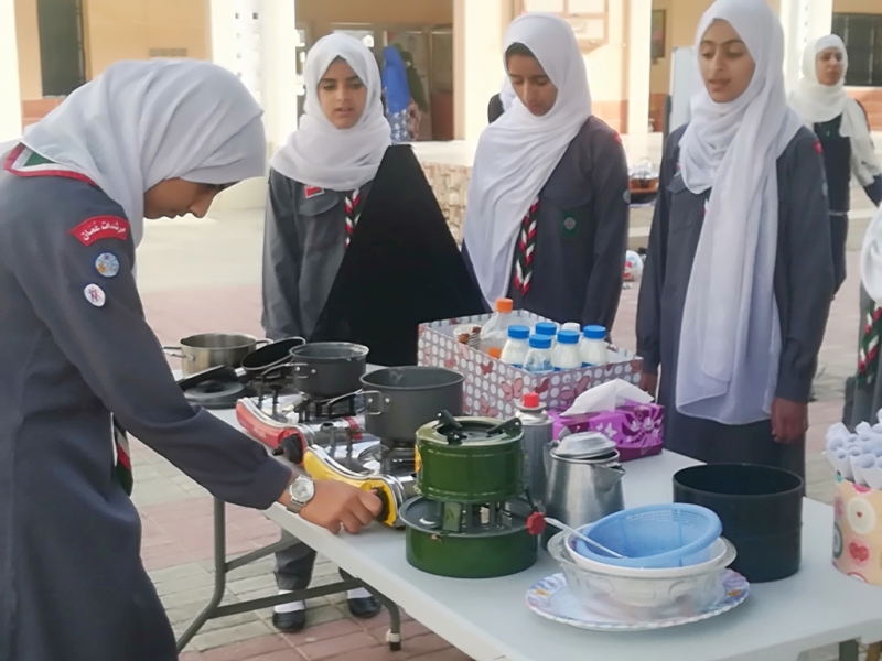  تواصل فعاليات التقييم المحلي لمسابقة التفوق الكشفي والإرشادي بمحافظة الداخلية